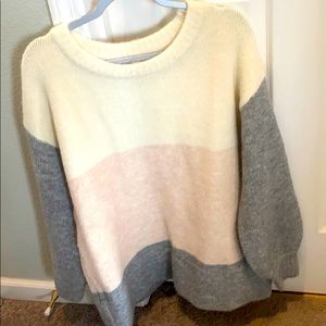 Skies are blue sweater